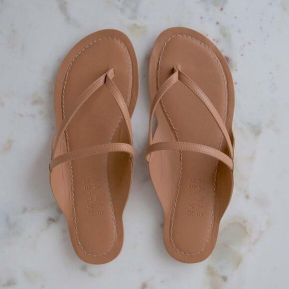 Jamie Haller Shoes - Jamie Haller The Thong Sandal in Bare 38 8